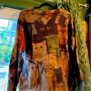 COPY - Women’s US Large cat sweater multicolored